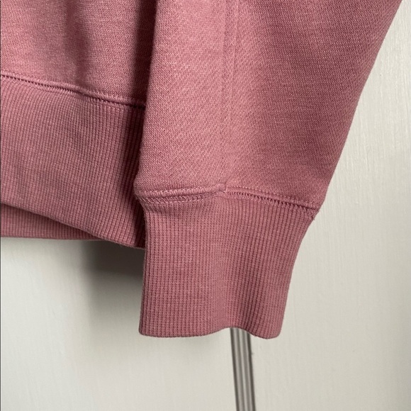 NWT Rib-Neck with lace up placket sweatshirt-XS - Picture 5 of 8